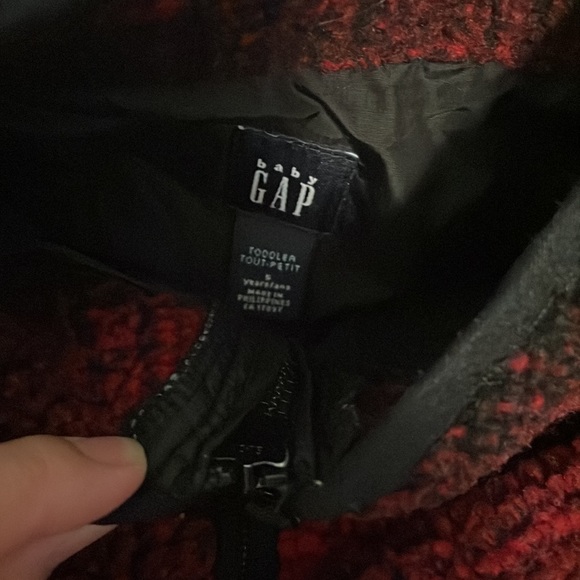 Gap fleece zippered top - 5t - Picture 3 of 3